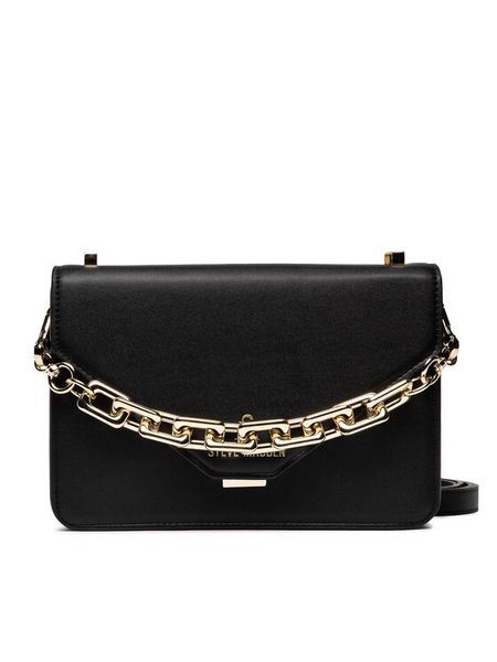 Steve Madden Torebka Bindio-L SM13000788-02002 Czarny. Czarne torebki klasyczne damskie Steve Madden, bez wzorów, ze skóry, bez dodatków. Za 279.99 zł.