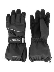 Zigzag Rękawiczki narciarskie "Kempston" w kolorze czarnym rozmiar: 140/146. Czarne rękawiczki dziecięce Zigzag, bez ramiączek. Za 52.99 zł.