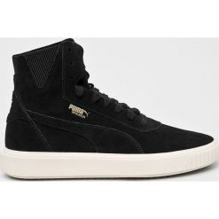Puma - Buty Breaker Hi. Zielone buty sportowe na co dzień męskie Puma, z materiału, bez zapięcia. W wyprzedaży za 379.90 zł.