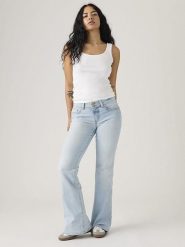 Levi's Dżinsy - Flared fit - w kolorze błękitnym rozmiar: W26/L34. Niebieskie jeansy damskie Levi's. Za 154.95 zł.