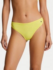 Tommy Hilfiger Figi klasyczne UW0UW06047 Żółty jasny. Żółte figi damskie Tommy Hilfiger, xl, bez wzorów, z syntetyku. Za 119.99 zł.