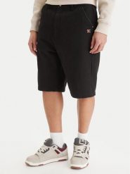 DC Shoes Szorty jeansowe EDYWS03167 Czarny Wide Leg. Czarne szorty męskie DC Shoes, bez wzorów, z bawełny. Za 319.99 zł.