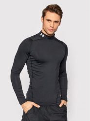 Under Armour Koszulka techniczna HeatGear® Mock 1369606 Czarny Skinny Fit. Czarne t-shirty sportowe męskie Under Armour, l, z syntetyku, bez ramiączek, do biegania. Za 169.99 zł.