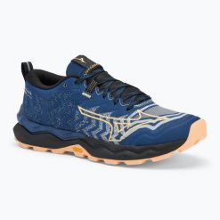 Buty do biegania damskie Mizuno Wave Daichi 8. Niebieskie obuwie do biegania damskie Mizuno, mizuno wave. Za 369.99 zł.