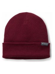 Columbia Czapka beanie w kolorze czerwonym rozmiar: onesize. Czerwone czapki zimowe damskie Columbia, z wełny. Za 81.95 zł.