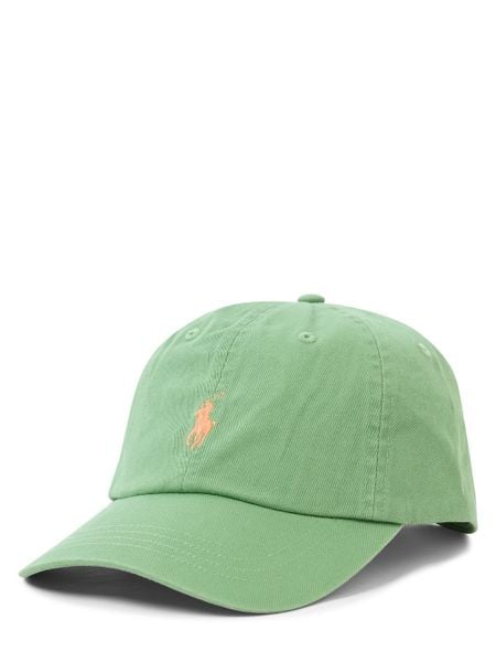 Polo Ralph Lauren Czapka Mężczyźni Bawełna zielony, ONE SIZE. Zielone czapki męskie Polo Ralph Lauren, bez wzorów, z bawełny, klasyczne. Za 229.95 zł.