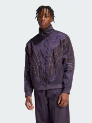 Adidas Kurtka sportowa w kolorze fioletowym rozmiar: XS. Różowe kurtki outdoor męskie Adidas, xs, bez wzorów, bez kaptura. Za 158.10 zł.