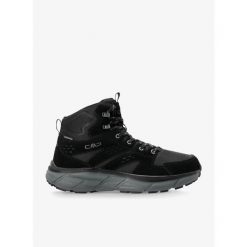 Buty turystyczne męskie wysokie CMP Kamsel Mid WP. Czarne buty trekkingowe męskie CMP, bez zapięcia, trekkingowe. Za 356.99 zł.