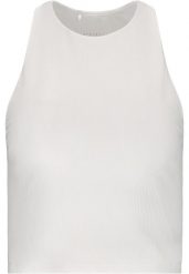 Damski tank top Athlecia Colbie. Białe topy sportowe damskie Athlecia, bez wzorów, z materiału, bez ramiączek. Za 164.00 zł.