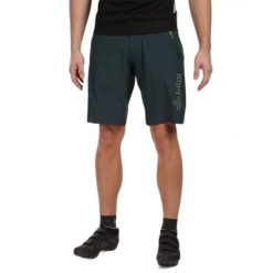 Męskie spodenki na rower freestyle cyckling Kilpi HIXON-M. Zielone szorty męskie Kilpi, bez wzorów, z materiału. Za 292.95 zł.