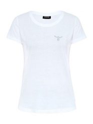 Chiemsee Koszulka w kolorze białym rozmiar: M. Białe t-shirty damskie Chiemsee, m, bez wzorów, z bawełny, bez kołnierzyka. Za 52.42 zł.