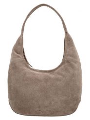 HIDE & STITCHES Skórzany shopper bag "Brazos" w kolorze szarobrązowym - 42 x 40 x 10 cm rozmiar: onesize. Brązowe shopper bag damskie HIDE & STITCHES, bez wzorów, z materiału, na ramię, bez dodatków. Za 208.99 zł.