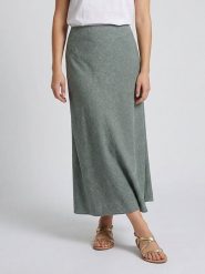 MOSS COPENHAGEN Spódnica "Viana" w kolorze zielonym rozmiar: S. Zielone spódniczki damskie MOSS COPENHAGEN, s, bez wzorów, z podwyższonym stanem, maxi. Za 153.34 zł.