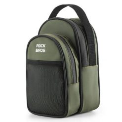 Torba przednia do roweru składanego ROCKBROS. Zielone torebki klasyczne damskie ROCKBROS, bez wzorów, z materiału, bez dodatków. Za 120.16 zł.
