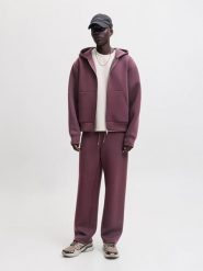 Jack & Jones Bluza w kolorze fioletowym rozmiar: S. Różowe bluzy z kapturem męskie Jack & Jones, s. Za 149.95 zł.