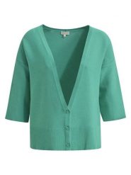 Milano Italy Kardigan w kolorze zielonym rozmiar: M. Zielone kardigany damskie Milano Italy, m, bez wzorów. Za 217.99 zł.