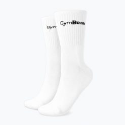 Skarpety GymBeam 32620 3/4 3. Białe skarpetki męskie GYMBEAM, bez wzorów. Za 39.99 zł.