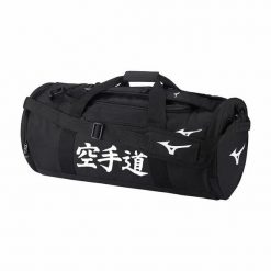 Torba Mizuno karate. Czarne torby męskie na ramię Mizuno, bez wzorów, na ramię, duże. Za 362.00 zł.