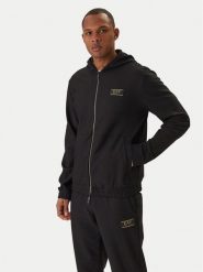 EA7 Emporio Armani Bluza 7M001339 AF21099 Czarny Regular Fit. Czarne bluzy bez kaptura męskie EA7 Emporio Armani, m, z syntetyku. Za 889.99 zł.