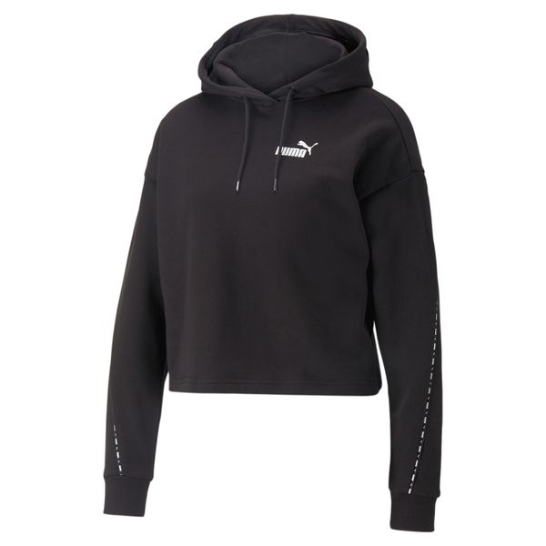 Bluza Sportowa Damska Puma Power Tape Tr. Czarne bluzy bez kaptura damskie Puma, na zimę, m, bez wzorów, bez ramiączek, bez kaptura. Za 345.00 zł.