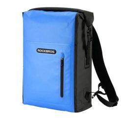 Wodoodporny plecak sportowy - ROCKBROS AS-032BL. Niebieskie plecaki damskie ROCKBROS, bez wzorów. Za 89.00 zł.