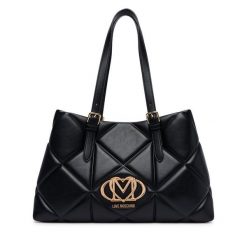 Torebka LOVE MOSCHINO. Czarne torebki klasyczne damskie Love Moschino, bez wzorów, bez dodatków. Za 1,099.00 zł.