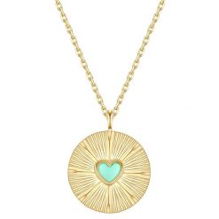 Glanzstücke München Łańcuszek Srebro wysokiej próby Żółte złoto Naszyjniki 1 ct Damski. Żółte naszyjniki damskie Glanzstücke München, pozłacane. Za 279.99 zł.