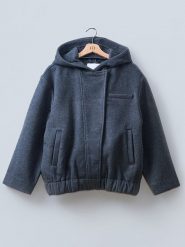 LeGer Kurtka przejściowa "Caja" w kolorze szarym rozmiar: 40. Szare kurtki damskie LeGer, bez wzorów, z wełny, bez kaptura. Za 419.69 zł.