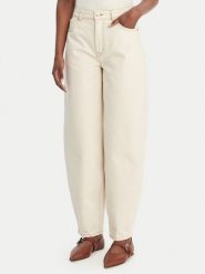 HUGO Jeansy Gimine_5 50561201 Écru Barrel Fit. Jeansy damskie Hugo. Za 669.99 zł.