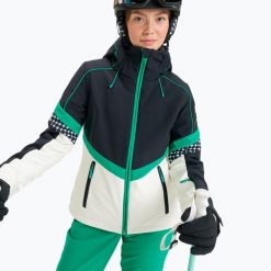 Kurtka snowboardowa damska ROXY Peak Chic Softshell. Czarne kurtki damskie Roxy, xs, bez wzorów, z elastanu, bez kaptura. Za 1,059.00 zł.