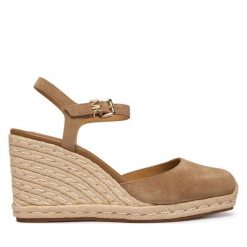 Espadryle MICHAEL Michael Kors. Brązowe espadryle damskie MICHAEL Michael Kors, bez wzorów, bez obcasa. Za 619.99 zł.