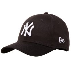 Czapka z daszkiem New Era MLB New York Yankees. Czarne czapki męskie New Era, bez wzorów, sportowe. Za 89.99 zł.