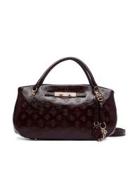 Guess Torebka Carmella HWPT22 25050 Bordowy. Czerwone torebki klasyczne damskie Guess, z aplikacjami, ze skóry, bez dodatków. Za 584.99 zł.