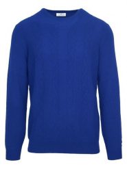 Malo Optimum Kaszmirowy sweter w kolorze niebieskim rozmiar: XL. Niebieskie swetry męskie Malo Optimum, xl, bez wzorów, z kaszmiru, bez kołnierzyka. Za 543.90 zł.