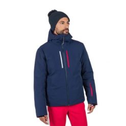 Kurtka narciarska Rossignol Diretta. Niebieskie kurtki narciarskie i snowboardowe damskie Rossignol, l, bez wzorów, z materiału, bez kaptura, narciarskie, primaloft. Za 2,956.20 zł.