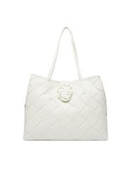 Just Cavalli Torebka 80RA4BM2 ZSD88 Biały. Białe torebki klasyczne damskie Just Cavalli, bez wzorów, ze skóry, bez dodatków. Za 939.99 zł.