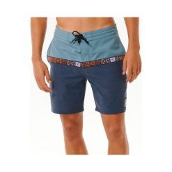 Spodenki surfingowe męskie Rip Curl Swc Fungi Layday Granatowy. Niebieskie kąpielówki męskie Rip Curl, bez kołnierzyka. Za 280.00 zł.