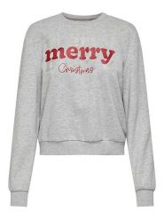 ONLY Bluza w kolorze szarym rozmiar: L. Szare bluzy bez kaptura damskie Only, l. Za 74.63 zł.