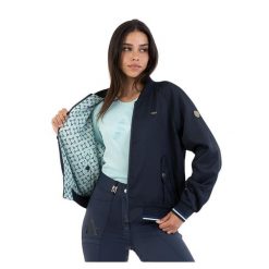 Kurtka damska odwracalna ANKY. Niebieskie kurtki damskie ANKY, bez wzorów, bez kaptura. W wyprzedaży za 644.70 zł.