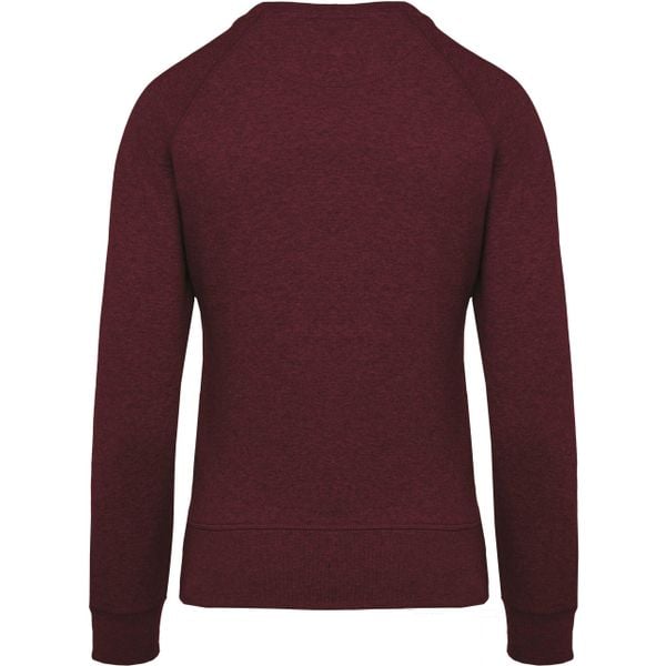 Bluza damska z okrągłym dekoltem z bawełny organicznej Kariban. Brązowe bluzy bez kaptura damskie KARIBAN, z bawełny. Za 184.00 zł.