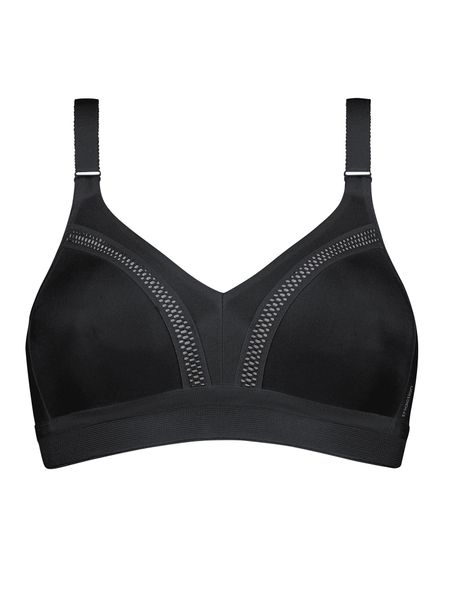 Biustonosz dla kobiet Triumph Triaction Workout N. Białe biustonosze sportowe damskie Triumph, bez wzorów, z materiału. Za 248.00 zł.