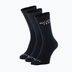 Skarpety SCOTT Retro Casual Crew 3. Niebieskie skarpetki męskie Scott, bez wzorów, z bawełny. Za 62.99 zł.