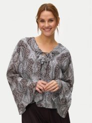 Vero Moda Bluzka Tara 10346962 Błękitny Regular Fit. Niebieskie bluzki damskie Vero Moda, l, bez wzorów, z wiskozy, bez ramiączek. Za 199.99 zł.