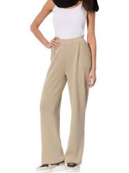 WITT WEIDEN Spodnie w kolorze beżowym rozmiar: 48. Brązowe spodnie materiałowe damskie WITT WEIDEN, bez wzorów, z materiału. Za 104.39 zł.
