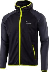 Męska kurtka softshell Klimatex Grapon czarna. Czarne kurtki męskie PLASTIMO, m, bez wzorów, z materiału, klasyczne, bez kaptura. Za 198.20 zł.