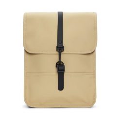 Plecak Rains. Brązowe plecaki damskie Rains, bez wzorów. Za 259.99 zł.