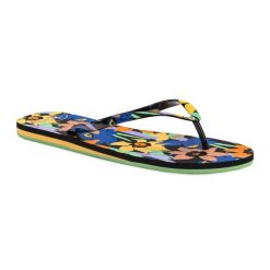 Japonki plażowe damskie ROXY Portofino III. Niebieskie klapki damskie Roxy, bez wzorów, bez obcasa. Za 59.99 zł.