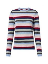 Brookshire Wełniany sweter Kobiety Wełna niebieski|czerwony|wielokolorowy, S. Czerwone swetry klasyczne damskie brookshire, s, z dzianiny, bez kołnierzyka. Za 169.95 zł.