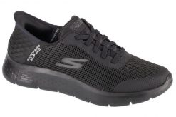 Buty sportowe męskie Skechers Go Walk Flex Hands. Czarne buty sportowe na co dzień męskie Skechers, z materiału, bez zapięcia. Za 339.99 zł.