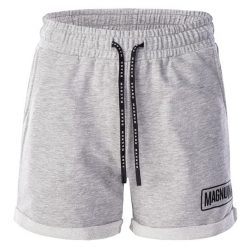 Spodenki damskie treningowe Magnum Caprea Shorts Wo's - szare, Rozmiar XL. Szare szorty damskie MAGNUM, bez wzorów, z bawełny. Za 64.99 zł.